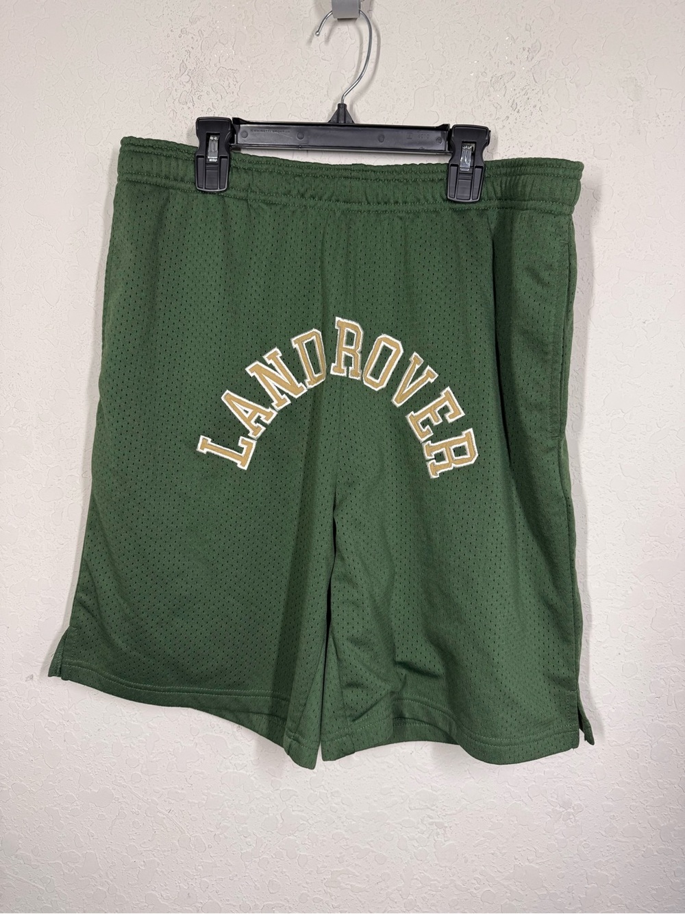 Land Rover x Pacsun Spellout Front Shorts Size Medium